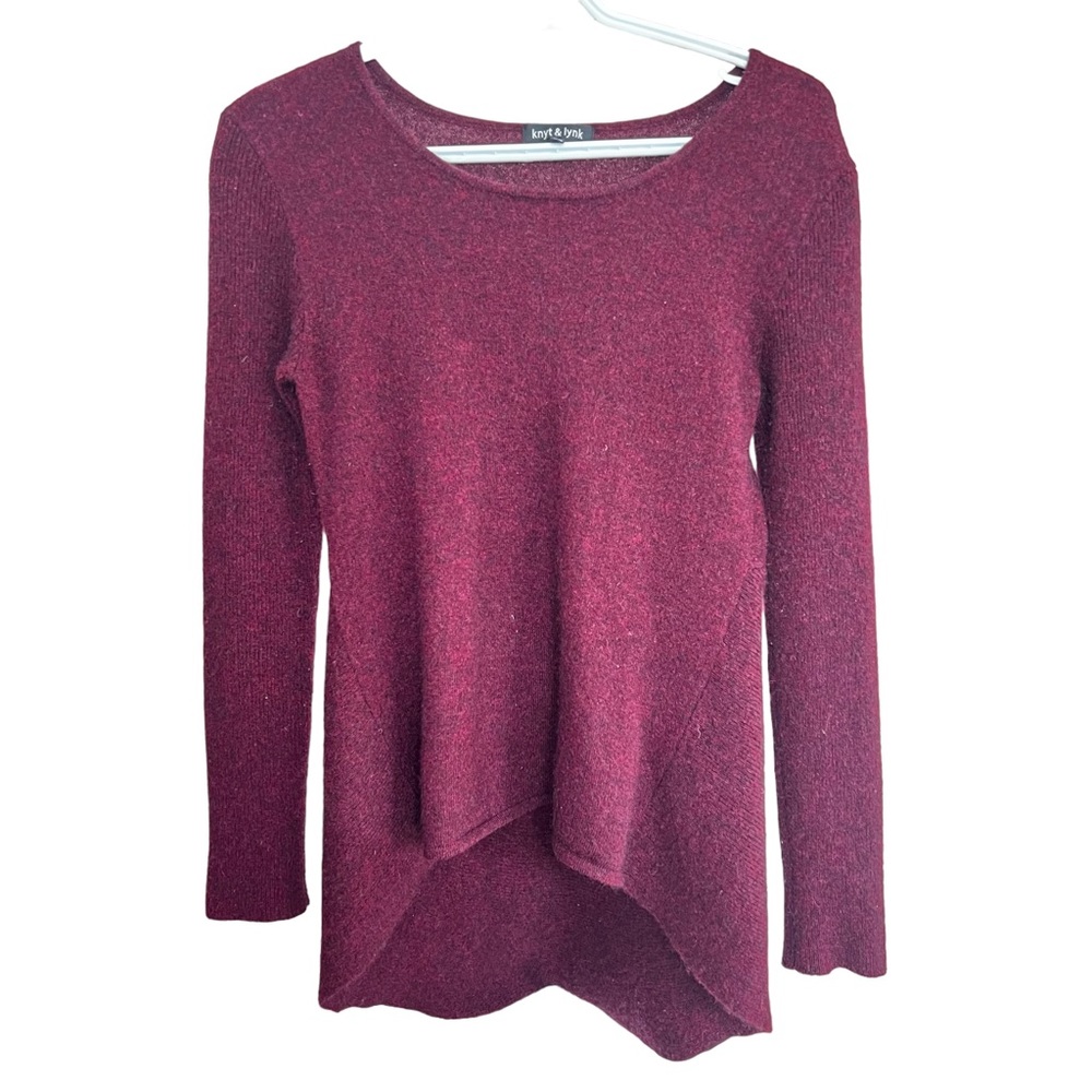 KNYT & LYNK | Cashmere High Low Sweater